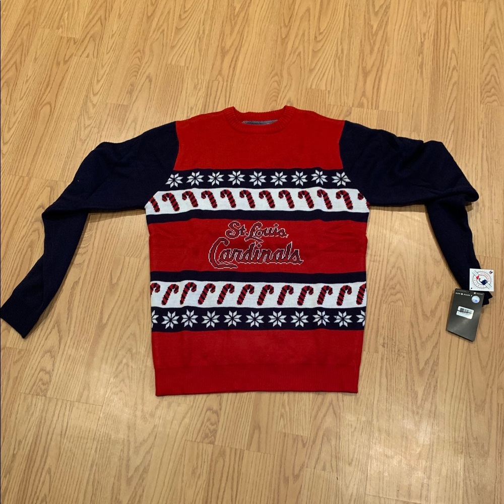 Brand new STL Cardinals Christmas sweater